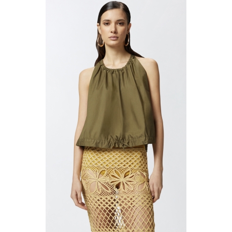 PINKO top in popeline