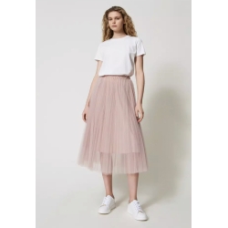TWIN SET gonna plissé in tulle