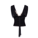 ANIYE BY top con pizzo
