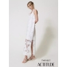 TWIN SET abito lungo in organza