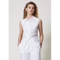 TWIN SET camicia con nodo