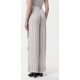 TWIN SET pantalone righe e tasconi