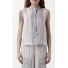 TWIN SET top righe
