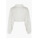 SAINT BARTH camicia nodo in sangallo