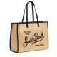 SAINT BARTH shopper rafia