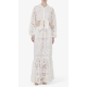 SAINT BARTH camicia nodo in sangallo