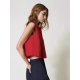 TWIN SET camicia cropped
