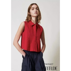 TWIN SET camicia cropped