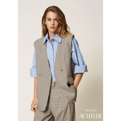 TWIN SET gilet doppiopetto