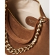 TWIN SET Borsa in pelle scamosciata