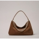 TWIN SET Borsa in pelle scamosciata