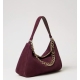 TWIN SET borsa pelle scamosciata