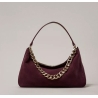 TWIN SET borsa pelle scamosciata