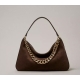 TWIN SET borsa pelle scamosciata