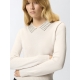 PINKO maglia con colletto