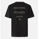 PINKO t-shirt logo strass