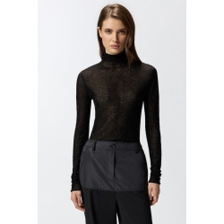 PINKO maglia micro strass