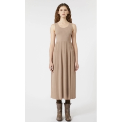 MAX MARA WEEKEND abito plissé viscosa