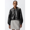 PINKO bomber effetto pelle