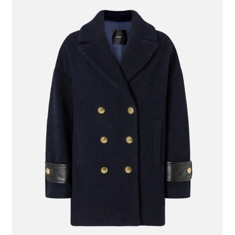 PINKO cappotto bouclé