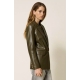 TWIN SET Blazer effetto pelle