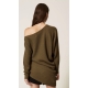 TWIN SET maglia asimmetrica