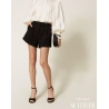 TWIN SET Shorts con pieghe