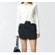 PINKO mini gonna gessata