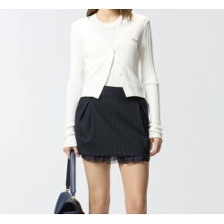 PINKO mini gonna gessata