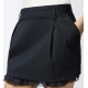 PINKO mini gonna gessata