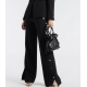 BABYLON pantalone bottoni oro