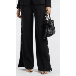 BABYLON pantalone bottoni oro