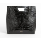 N.D.B. 968 borsa in pelle stampa cocco