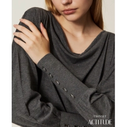 TWIN SET maglia con ricamo