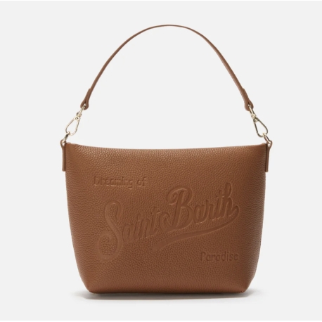 SAINT BARTH borsa logata in pelle