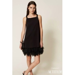 TWIN SET Abito con tulle