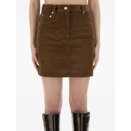 MOSCHINO JEANS mini gonna velluto a coste