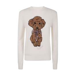 SAINT BARTH maglia motivo cane