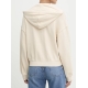 PINKO felpa zip e cappuccio