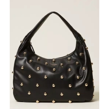TWIN SET borsa con borchie