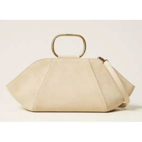 TWIN SET borsa in suede