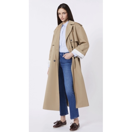 WEEKEND MAX MARA trench in cotone