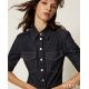 TWIN SET camicia fitted in jeans