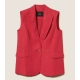 TWIN SET gilet in lino