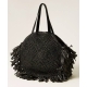 TWIN SET shopper in rafia