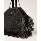 TWIN SET shopper in rafia