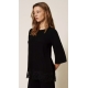 TWIN SET maglia con pizzo