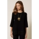 TWIN SET maglia con pizzo