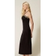 TWIN SET abito lungo con ricamo paillettes