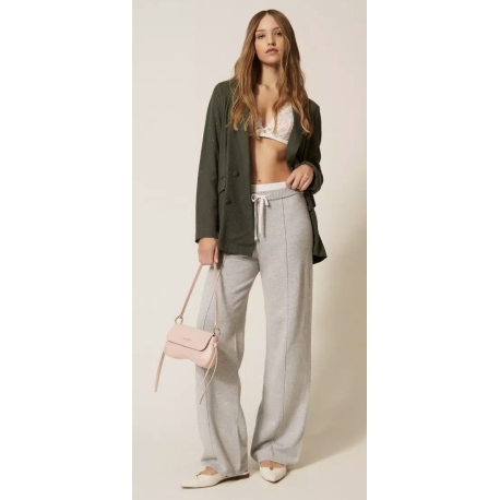 TWIN SET pantalone in maglia